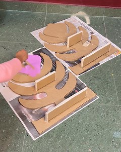 Creative Wall Shelves Cardboard Craft #diydecor #wallshelf #decorideas | Deep's CRAFT