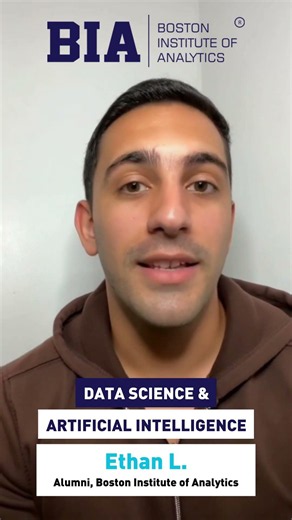 Ethan L. Placed as Jr Data Analyst at P&G After Data Science & AI Course at BIA