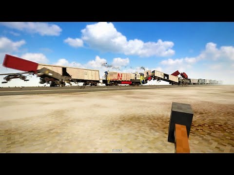 Play TRAIN CRASH MAP | Teardown
