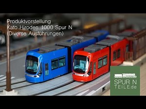 Produktvorstellung Kato Hiroden 1000 (Diverse Ausführungen / Lex / MyTram / Piccolo Piccola etc.)