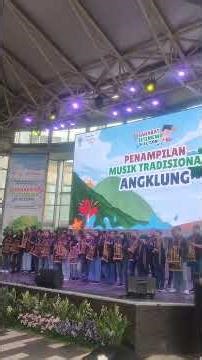 Gandaria City Angklung Performance #angklungindonesia #gandariacity #musiktradisional #mainangklung
