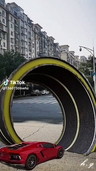 Interchange Road # Special Effect # Car # Loop Road