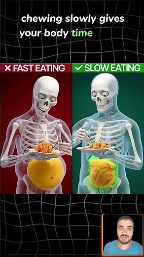Stop Eating Too Fast : Here’s What Happens #Shorts