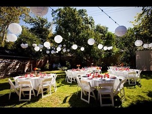 Backyard graduation party ideas