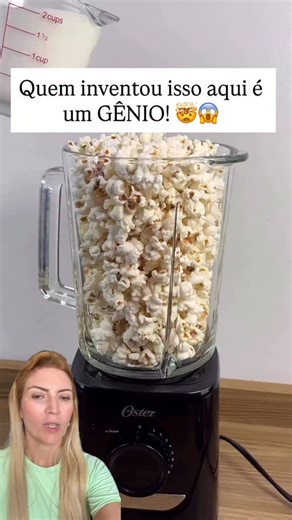 Paula Mascarenhas | Dicas on Instagram: "🍿🍨 Sorvete de pipoca… você já tinha ouvido falar? Essa receita é diferente, criativa e fica simplesmente deliciosa. ✨ Uma forma totalmente nova de usar a pipoca e surpreender qualquer pessoa que provar. Cremosa, suave e com um sabor inesperadamente bom. 📝 Ingredientes: • Pipoca pronta • Leite • 1 colher de sopa de manteiga • 1 lata de creme de leite bem gelada • Açúcar a gosto • Leite em pó a gosto 👩‍🍳 Modo de preparo: Bata a pipoca com leite no liqu