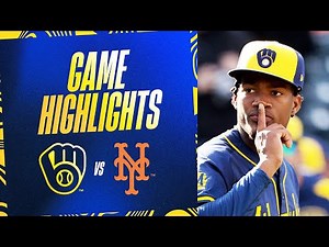 Brewers vs. Mets Game Highlights (3/30/24) | MLB Highlights