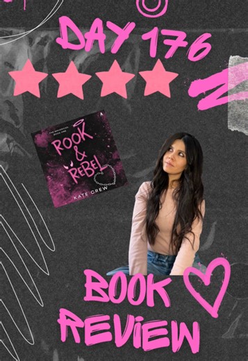 Reviewing a book a day to reach 10k Day 176 ⭐️⭐️⭐️⭐️(Rounded) 🎧Rook & Rebel By Kate Crew This book was rounded to 4 stars becuase I enjoyed the narration. I did find the FMC to be a bit much but over I liked the romance. #bookrecs #bookreview #booktok #romancebook