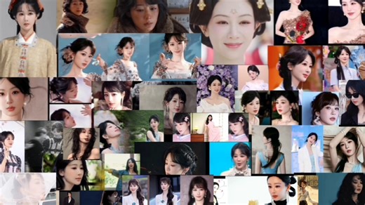 杨紫 2025是收获满满的一年，从一颗种子、发芽、成长、开花、最后长成参天大树！