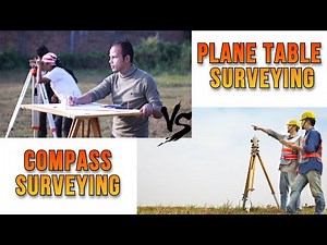Difference between plane table surevying & compass surveying