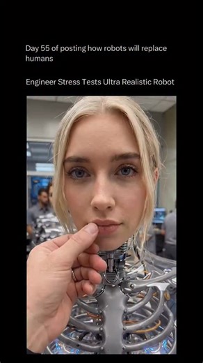 Explaining Robotics on Instagram: "Follow @explain.robotics to learn everything about the latest advancements in robotics one post at a time 🧠🔥 Stress testing ultra-realistic robots is essential to ensure they can operate safely and reliably in complex, real-world environments. These tests push robots beyond normal conditions by exposing them to physical strain, unpredictable human interactions, sensor overload, and edge-case scenarios. By doing so, engineers can identify weaknesses in balance