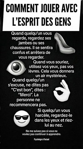 Techniques psychologiques pour désarçonner les gens #psychologie #astuces #confiance #interaction