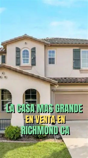 La casa en venta más grande en uno de los mejores vecindarios de #Richmond 🏡✨ 5 habitaciones, espacios amplios, muchísima luz natural, patio enorme de bajo mantenimiento y ubicada en una comunidad con parques, áreas recreativas y excelente acceso 🚗🌳 Este tipo de propiedades no salen todos los días… y cuando salen, no duran mucho en el mercado 👀 💬 Déjame en los comentarios qué fue lo que más te gustó 📲 Escríbeme si quieres programar una visita ➡️ Sígueme para ver más casas en venta como est