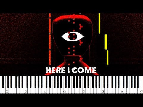 Roblox Doors - Here I Come with Seek in real life - (EPIC) Piano Tutorial