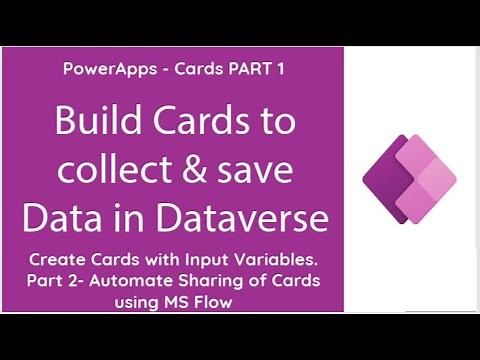 Power Apps Cards - Data collection with Power Apps Cards in Teams Part 1 & 2