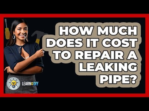 How Much Does It Cost To Repair A Leaking Pipe? - LearnToDIY360.com