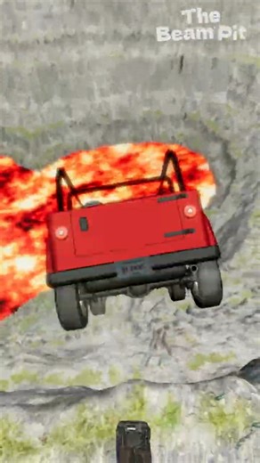 BeamNG Crash Compilation: Vintage Car, Off-Roader & Police Chase #beamngdrive #crashtest #crash