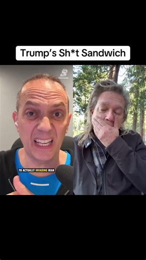 Trump’s Shit Sandwich #duet #trump #war #iran #maga #idiot #terrible #israel #ceasefire #loser