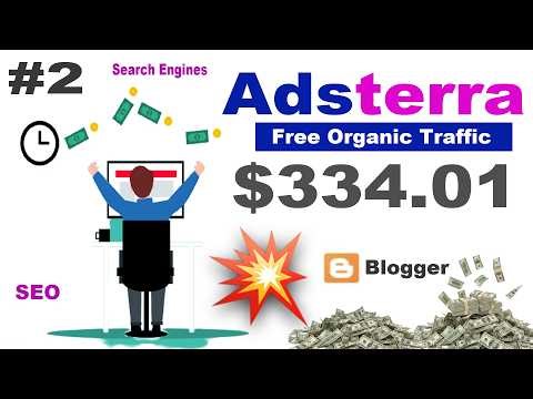 Adsterra - How to get free website traffic guide | Get Organic traffic