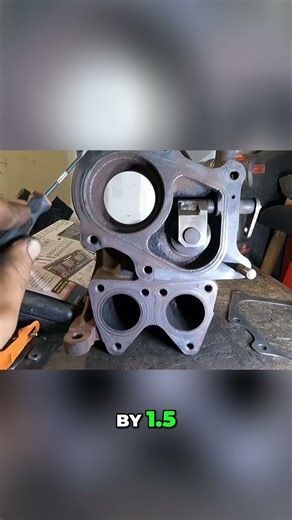 Turbo Upgrade: Fixing Cross-Threaded Bolts & Smooth Flow #shorts
