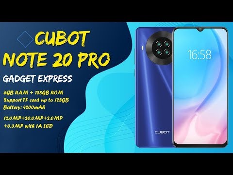 Cubot Note 20 Pro Quad Camera Smartphone from || Gadget Express On Aliexpress