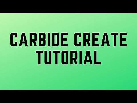 CARBIDE CREATE TUTORIAL: Name Puzzle