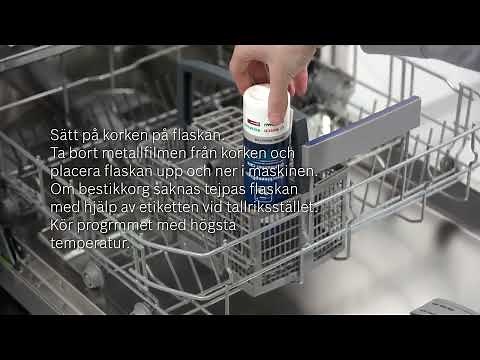 Rengöra diskmaskinen