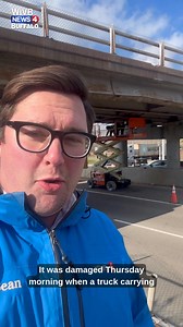53K views · 218 reactions | The I-190 South bridge going over Niagara Falls Boulevard is still closed and has been since Thursday after a truck hit and damaged it. WIVB News 4 has been working to get a status update from the Department of Transportation as to when drivers can expect the bridge to open back up. | News 4 WIVB Buffalo | Facebook