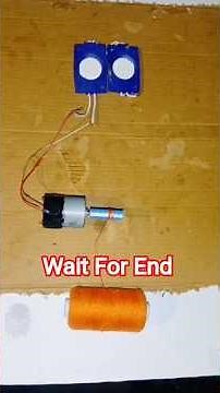 ⚡ 2 Powerful LED Bulbs Glow Without Battery Using DC Motor! | Amazing Electricity Experiment