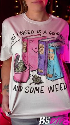 Good Read, Good Vibes” DTF Transfer in 10 Seconds 📚🔥