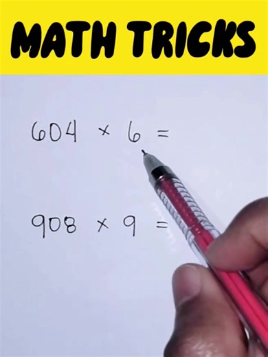 513K views · 3.6K reactions | WOW ‼️ #MathTricks #LearnMath #MathIsFun #QuickMath #mathhacks #DidYouKnow #MindBlown #MathMagic #TrickYourBrain #SolveItFast #WatchThis #ViralMath #MathInSeconds #ShortsWithBrains #SmartMoves | Daily Quizzes | Facebook