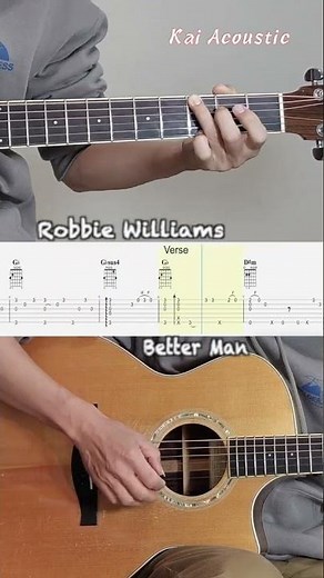 Better Man by Robbie Williams (bar1-10)