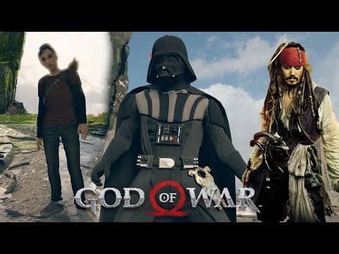 God of War 2018 | Vertical Gameplay | Darth Vader Vs Jack Sparrow 2| 4k HDR 60fps