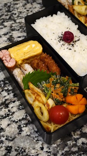 二段弁当の可愛い詰め方ガイド