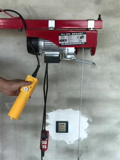 High-Quality Mini Electric Chain Hoist with Overload Protection - Small Lifting Machine for Warehouse