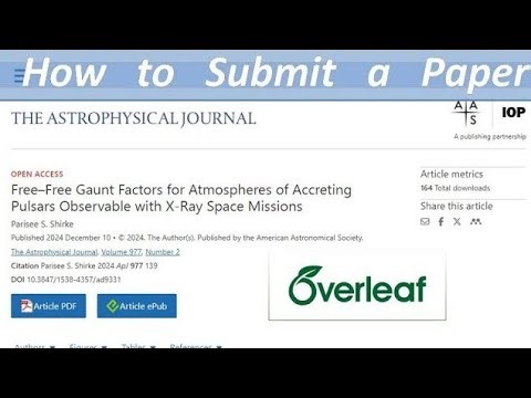 How to Submit a Research Paper to a Journal