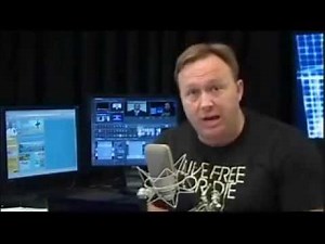 Alex Jones: a black eyed person?