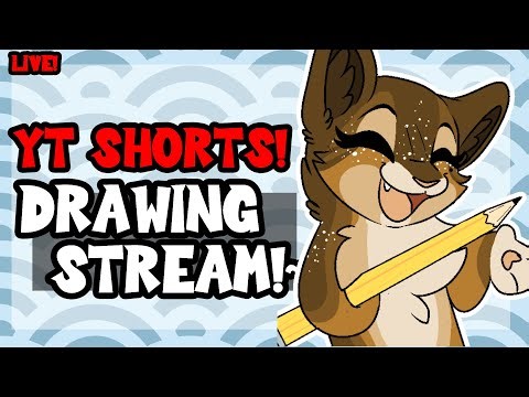 Drawing Live for Mouse Brained & ... Testing Shorts!