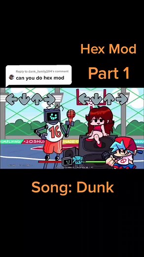 Hex Mod Part 1: Exploring FNF Basketball Gameplay