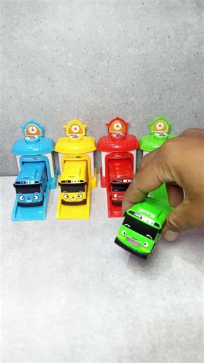 Tayo The Little Bus Garage,Rogi and friends playing together🚑#bus #garage #tayo #tayolittlebus #fyp