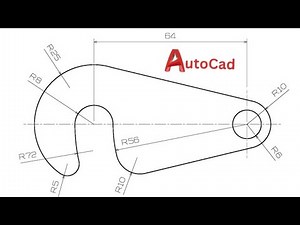 “2D AutoCAD Drawing Practice | Step by Step Tutorial for Beginners”