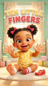 Ten Little Fingers! 🖐️ | Fun Body Parts Song for Toddlers | KIDS BEE TV