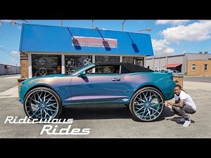 Custom Camaro With Insane 32-Inch Wheels | RIDICULOUS RIDES