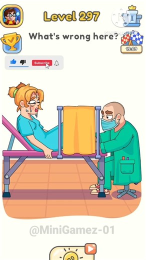 DOP 5 (Delete One Part) Level-297 What's wrong here? | #Shorts #fyp #shortsfeed