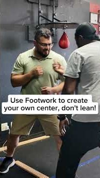 Creating your own center line #boxing #fightprep