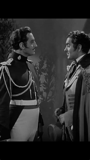 "Swordplay is such a violent business..." #basilrathbone #tyronepower #zorro