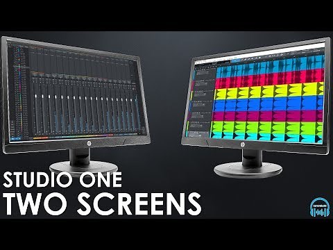 Studio One - Use with Two Computer Monitors
