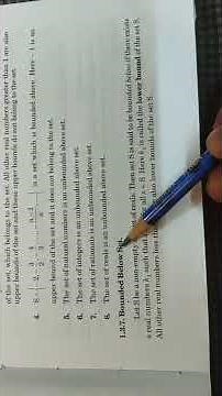 Lecture 3 of Topology of Real Numbers