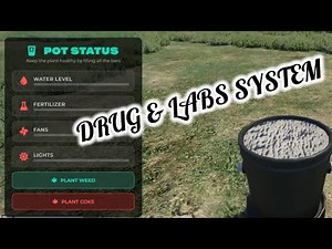 FiveM Drug Script - Drugs & Labs System V5