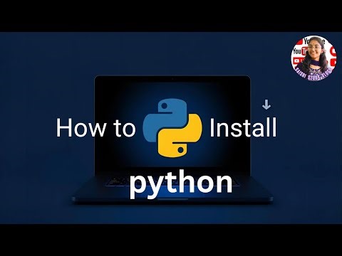 How to install python software #python #installation #softwate #laptop