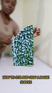 1.1M views · 24K reactions | How to cut and sew a Basic Sleeve easily | Stitch-a-dress | Facebook